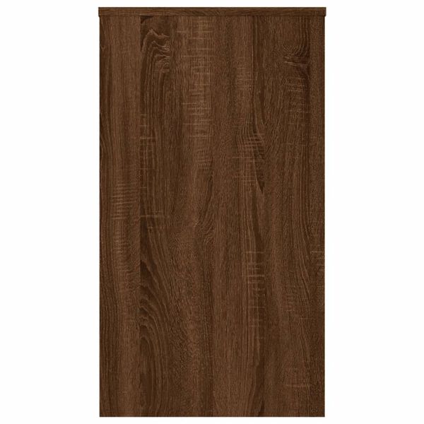 vidaXL Desk Brown Oak 90x40x72 cm Engineered Wood