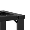 vidaXL Dining Table Legs O-Frame 40x40x73 cm Steel
