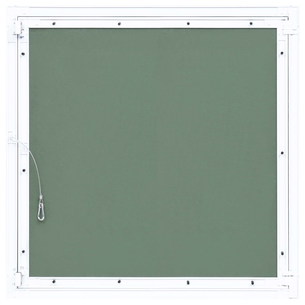 vidaXL Access Panel with Aluminium Frame and Plasterboard 700x700 mm