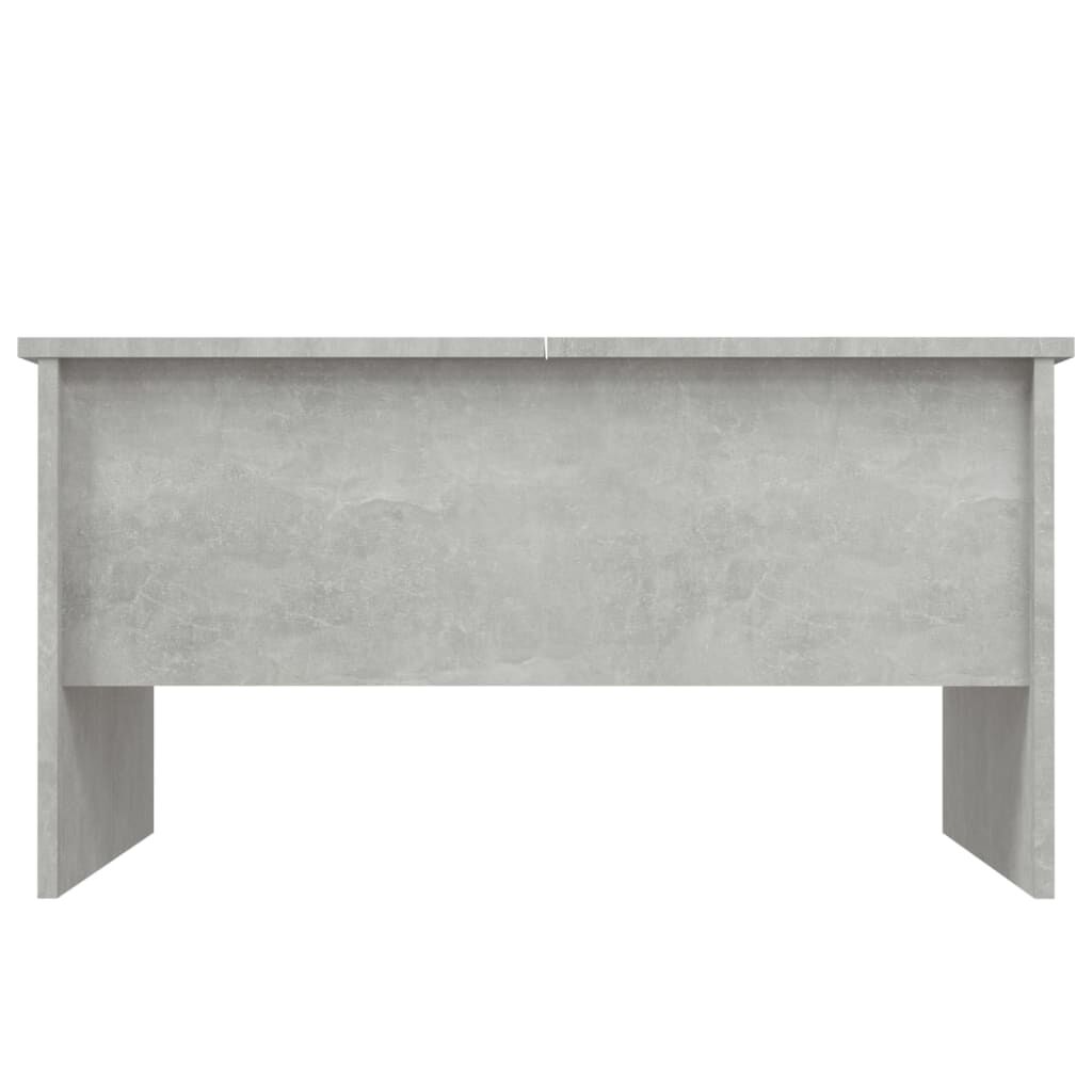 vidaXL Coffee Table Concrete Grey 80x50x42.5 cm Engineered Wood