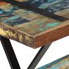 vidaXL Dining Table 120x60x76 cm Solid Reclaimed Wood