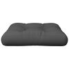 vidaXL Pallet Cushion Grey 58x58x10 cm Fabric