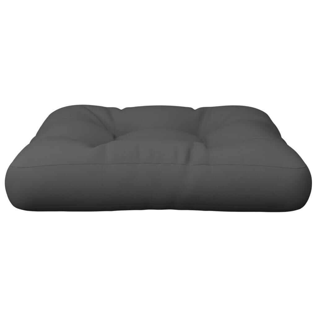 vidaXL Pallet Cushion Grey 58x58x10 cm Fabric
