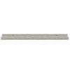 vidaXL Wall Shelves 2 pcs Concrete Grey 60x9x3 cm