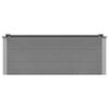 vidaXL Garden Raised Bed WPC 150x50x54 cm Grey
