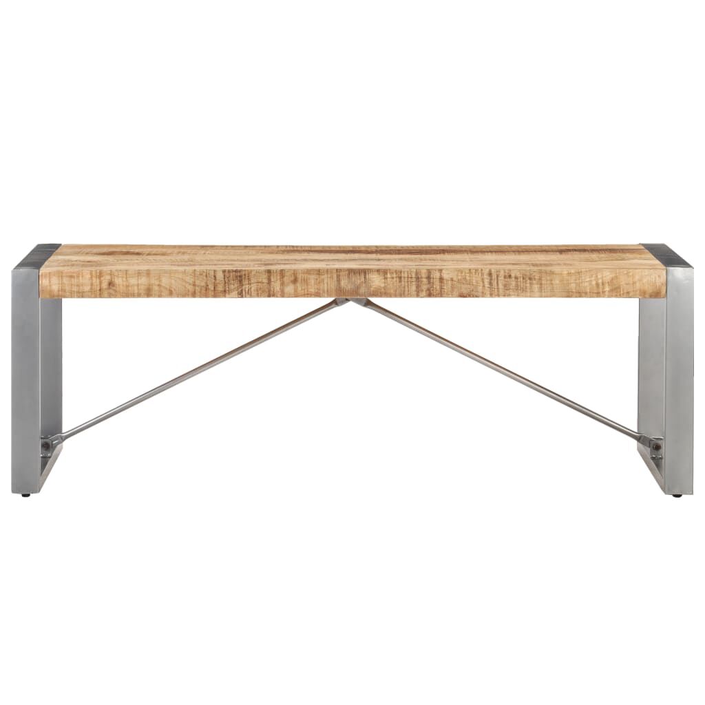 vidaXL Coffee Table 120x60x40 cm Rough Mango Wood