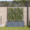 vidaXL Garden Light grey 120 x 40 x 142 cm Steel