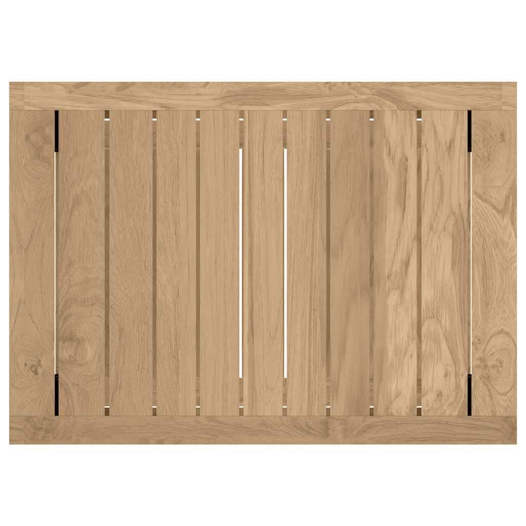 vidaXL Bathroom Side Table 50x35x45 cm Solid Wood Teak