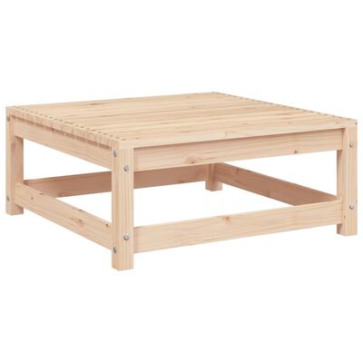 vidaXL Garden Footstool 70x70x30 cm Solid Wood Pine