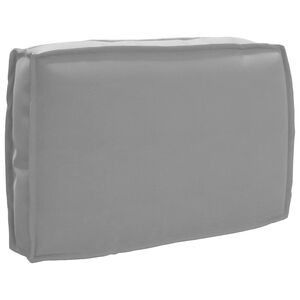 vidaXL Cushion Grey 60 x 40 x 12 cm Oxford Fabric