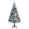 vidaXL Artificial Pre-lit Christmas Tree with Ball Set Green 120 cm