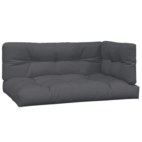vidaXL 5 Piece Garden Pallet Sofa Set with Cushions Solid Wood Acacia