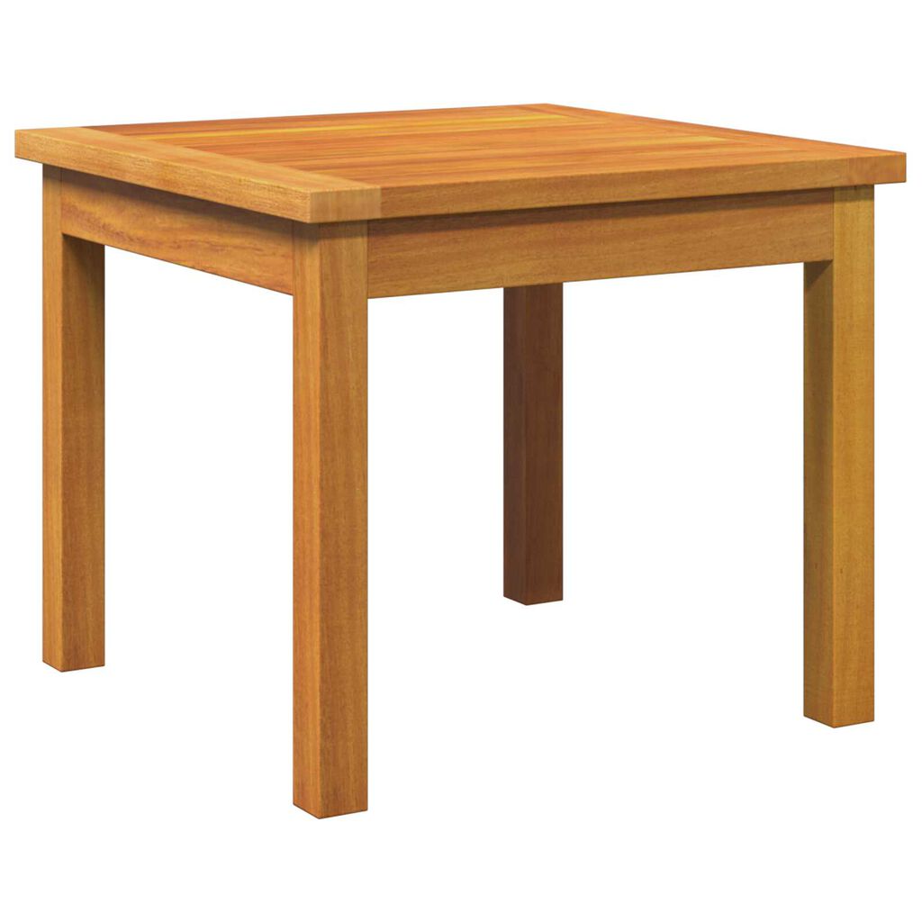 vidaXL Side Table 45x45x38 cm Solid Wood Acacia