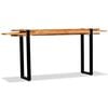vidaXL Console Table Solid Reclaimed Wood Adjustable