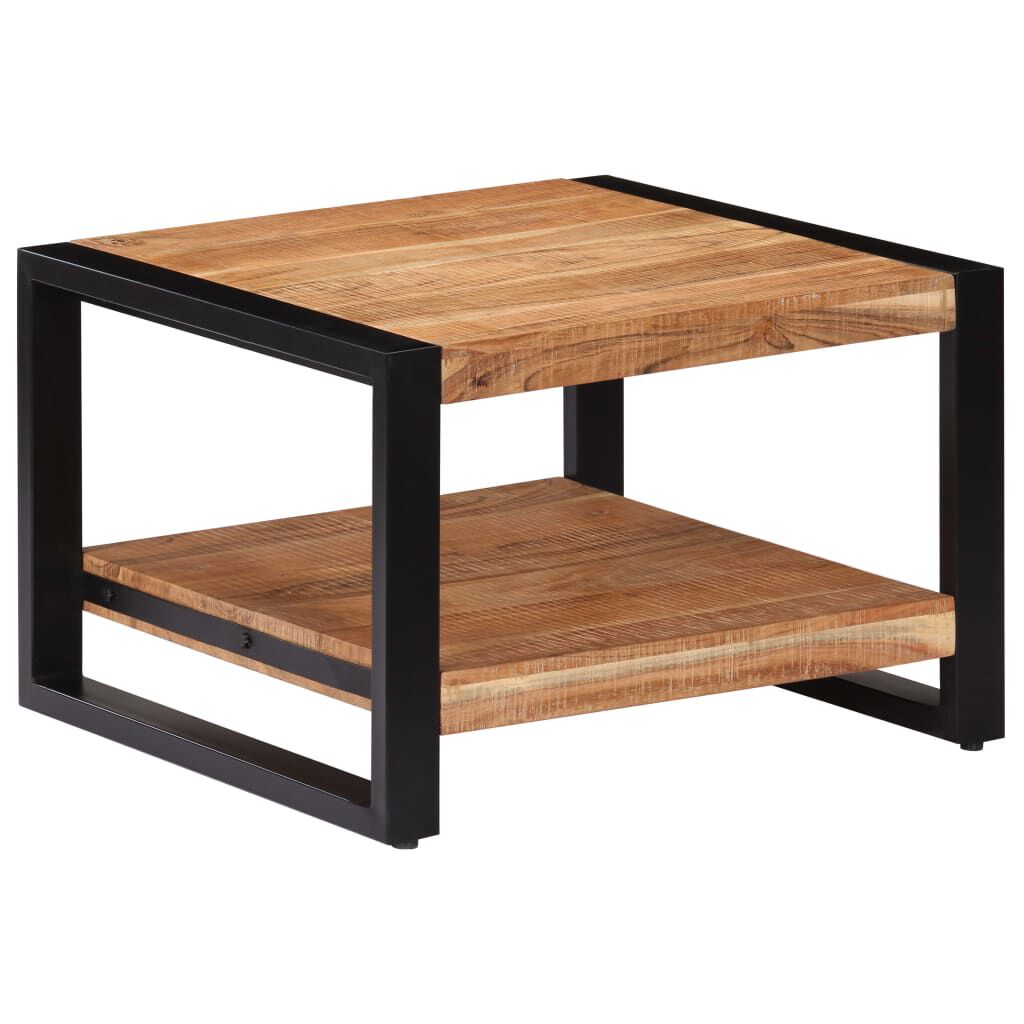 vidaXL Coffee Table 60x60x40 cm Solid Acacia Wood