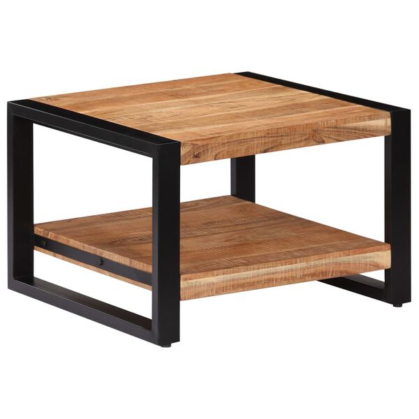 vidaXL Coffee Table 60x60x40 cm Solid Acacia Wood