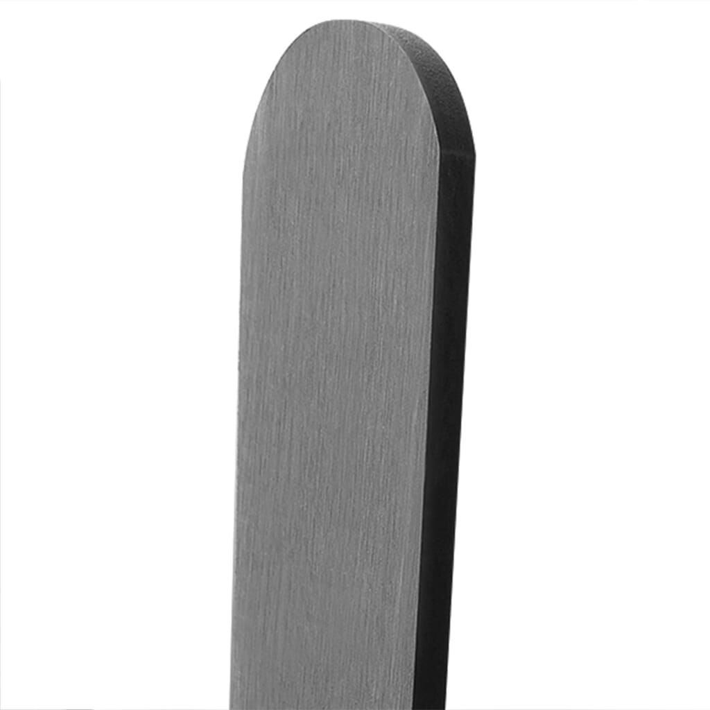 vidaXL Picket Fence WPC 200x60 cm