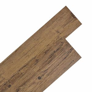 vidaXL Flooring Planks 36 pcs Walnut Brown 5.02 m&sup2; PVC