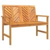 vidaXL Garden Lounge Set Brown Solid Acacia wood