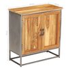 vidaXL Sideboard Recycled Teak and Steel 65x30x70 cm