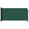 vidaXL Retractable Side Awning Dark Green 100x300 cm
