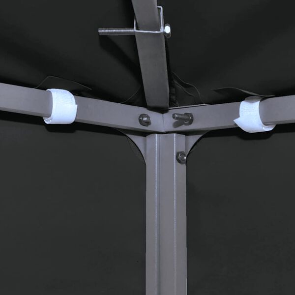 vidaXL Gazebo Top Cover 310 g/m² 3x3 m Grey