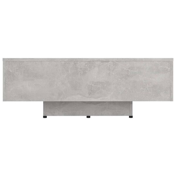 vidaXL Coffee Table Concrete Grey 85x55x31 cm Engineered Wood