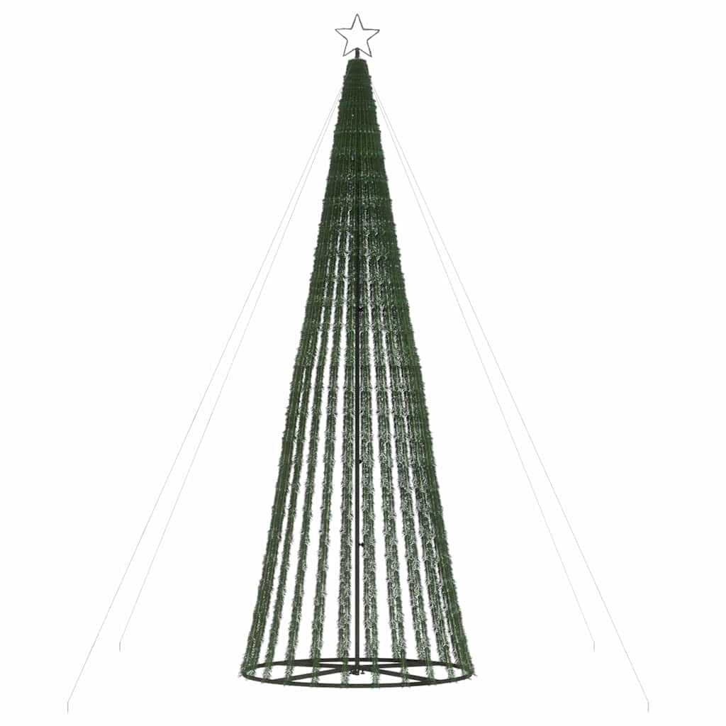 vidaXL Christmas Tree Light Cone 688 LEDs Colourful 300 cm