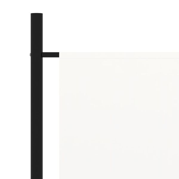 vidaXL 3-Panel Room Divider White 260x180 cm