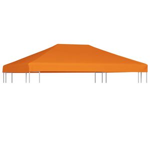 vidaXL Gazebo Top Cover 310 g/m² 4x3 m Orange