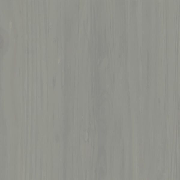 vidaXL Bookcase VIGO Grey 90x35x114.5 cm Solid Wood Pine