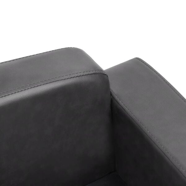 vidaXL Dog Sofa Grey 80x50x40 cm Faux Leather