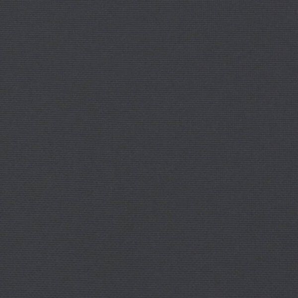 vidaXL Garden Bench Cushion Black 110x50x7 cm Oxford Fabric