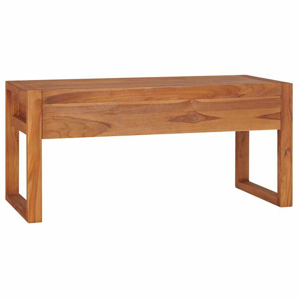 vidaXL TV Cabinet 100x40x45 cm Teak Wood