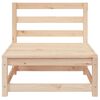 vidaXL Garden Sofas Armless 2 pcs 70x70x67 cm Solid Wood Pine