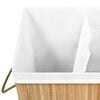 vidaXL Bamboo Laundry Basket 72 L
