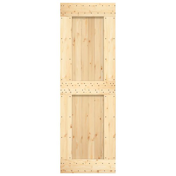 vidaXL Door NARVIK 70x210 cm Solid Wood Pine