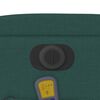 vidaXL Electric Stand up Massage Recliner Chair Dark Green Fabric