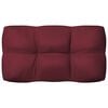 vidaXL Pallet Sofa Cushions 7 pcs Wine Red