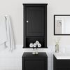 vidaXL Rolling Cabinet with Drawers MOSS White Solid Wood Pine