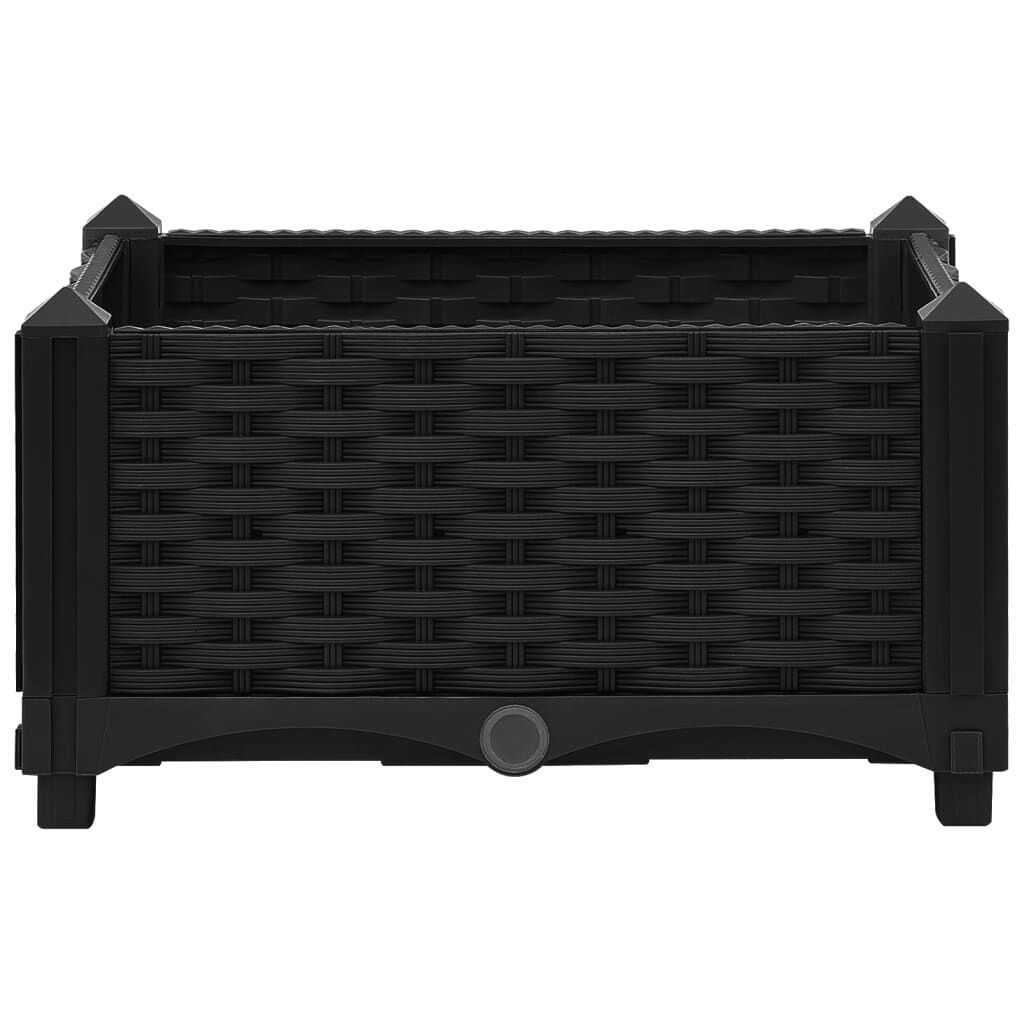 vidaXL Raised Bed 40x40x23 cm Polypropylene
