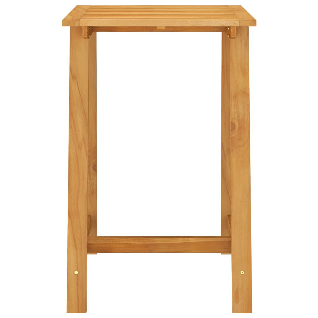 vidaXL 3 Piece Outdoor Bar Set Solid Acacia Wood