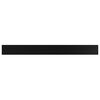 vidaXL Bookshelf Boards 4 pcs High Gloss Black 100x10x1.5 cm Engineered Wood