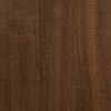 vidaXL Coffee Table Brown Oak 55x55x31 cm Engineered Wood