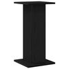 vidaXL Plant Stand 2 pcs Black Oak 30 x 30 x 60 cm Engineered wood