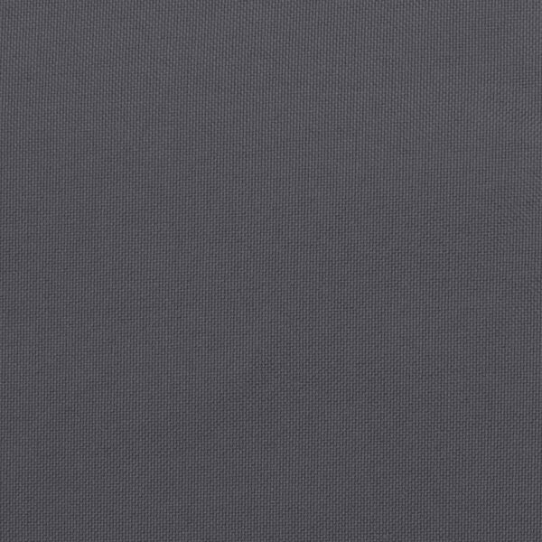 vidaXL Garden Bench Cushion Anthracite 200x50x7 cm Oxford Fabric