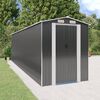 vidaXL Garden Shed Anthracite 192x689x223 cm Galvanised Steel