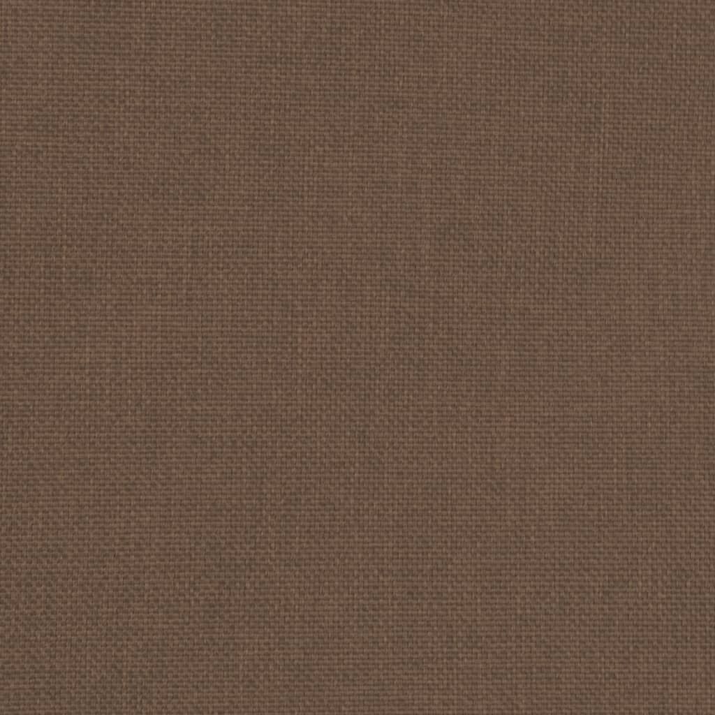vidaXL Tub Chair Brown Fabric