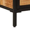 vidaXL Bed Cabinet 40x30x52.5 cm Solid Rough Wood Mango