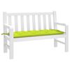 vidaXL Garden Bench Cushion Bright Green 120x50x7cm Oxford Fabric